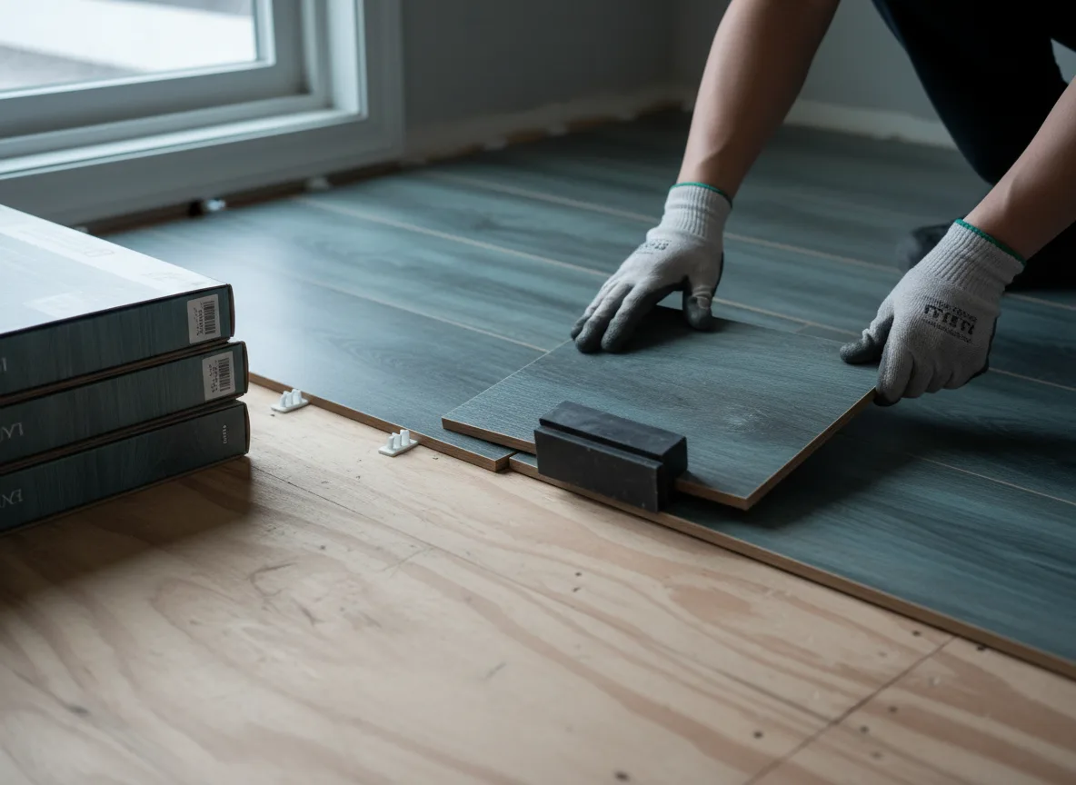 Luxury Vinyl Plank Installation company in Walcott, ND